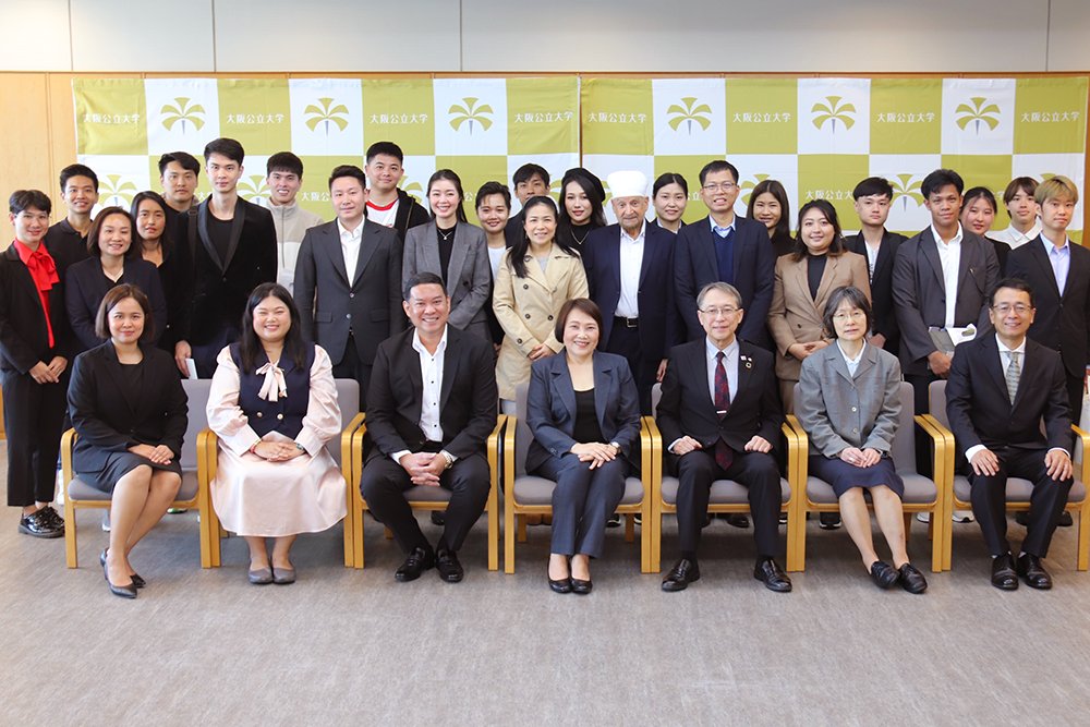 Thailand’s Mahidol University sent a 26-member delegation to the Sugimoto Campus to meet President Tatsumisago, Law School Professor Nagai and others for talks on enhancing ties. The delegation had a keen interest in law and criminology. omu.ac.jp/en/info/omu-ne…