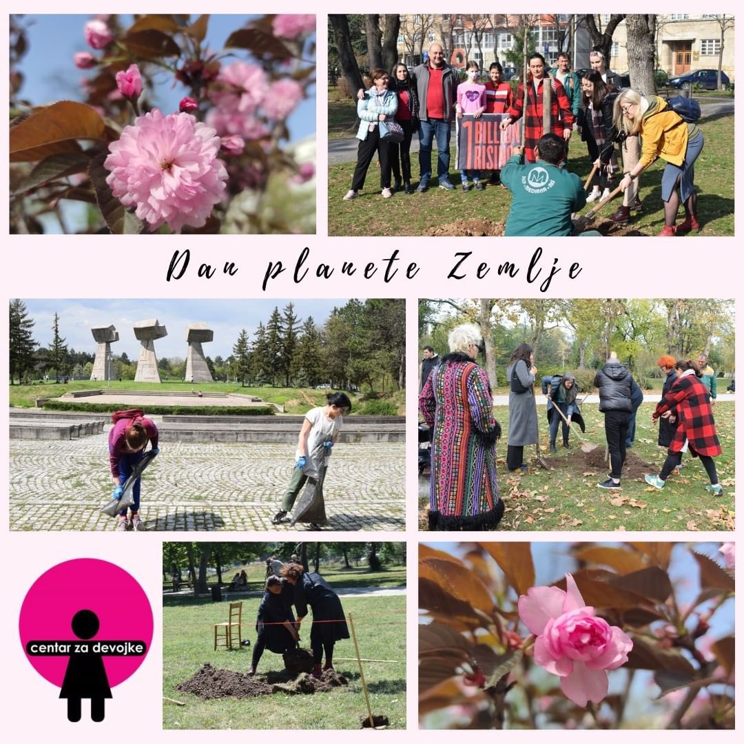 “This was #EarthDay. In 3 years, through the #1BillionRising campaign we planted 25 Japanese cherry, plum & apple seedlings & organized numerous campaigns to clean the quay and the Bubanj Memorial Park.” - (📸) @centarzadevojke, #Serbia

#EarthDay2024 #UntilTheViolenceStops