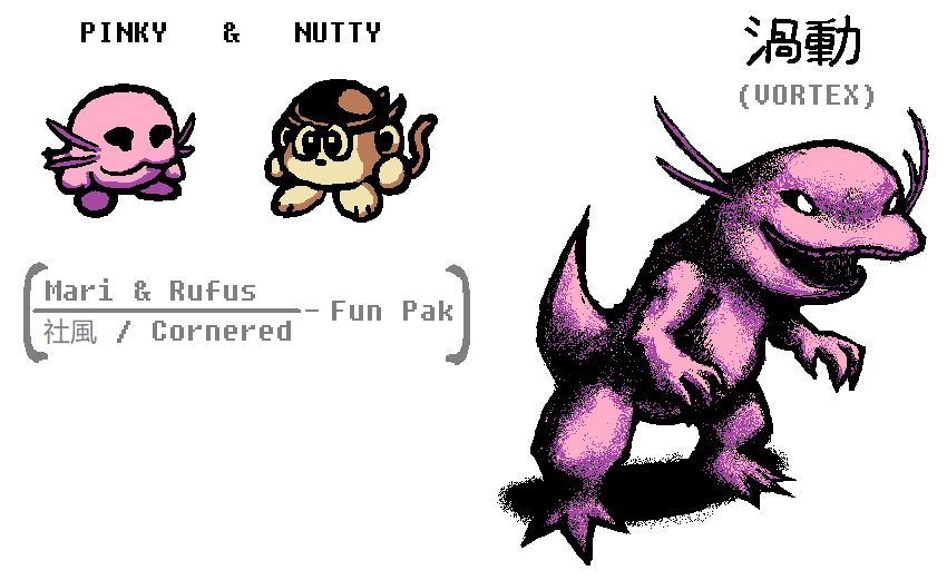 KuamoRedreamed's tweet image. Pinky / Vortex

#kirbyexe #mariomix #funpak