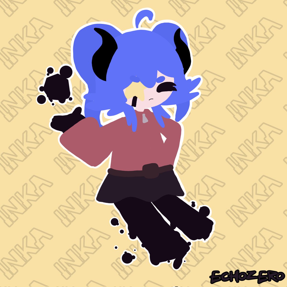 Echo_Zero__'s tweet image. Inka doodle I think
#art