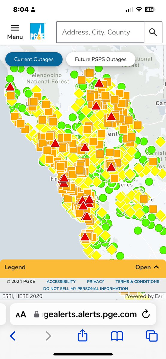 @CAgovernor @GavinNewsom @CalEnergy Is this the clean, reliable PG&E energy you speak of?