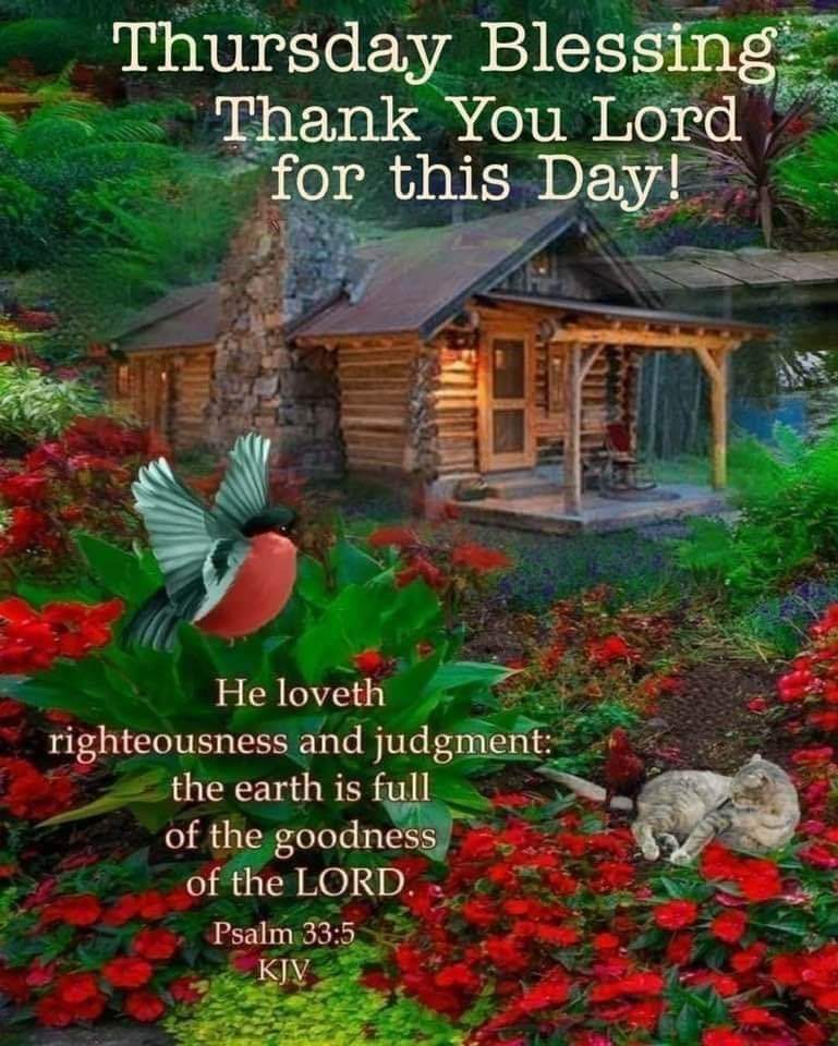 The LORD loveth righteousness and judgment.