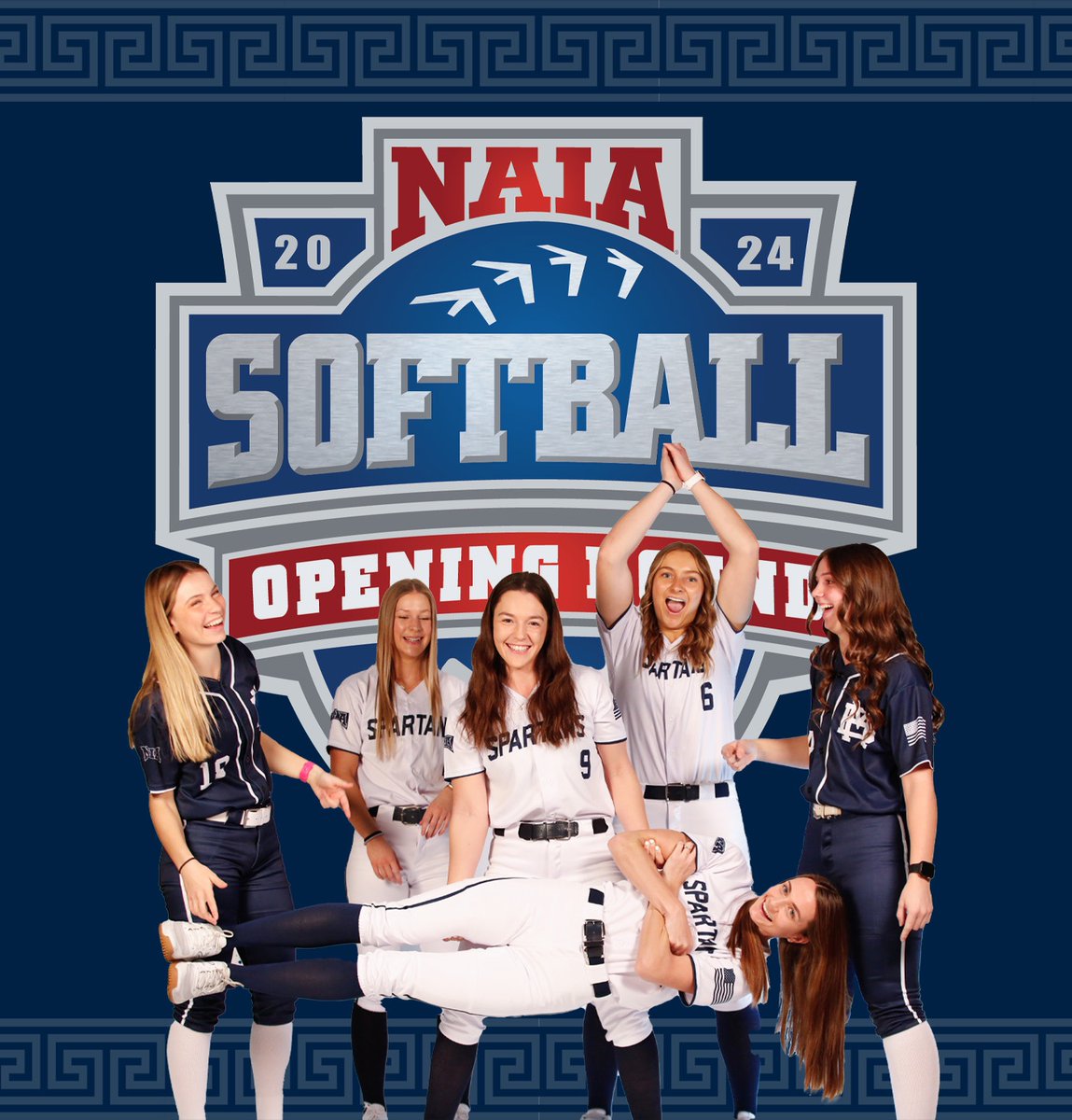 The Spartans have officially claimed the AMC regular season title and are heading to their first ever NAIA opening round!!