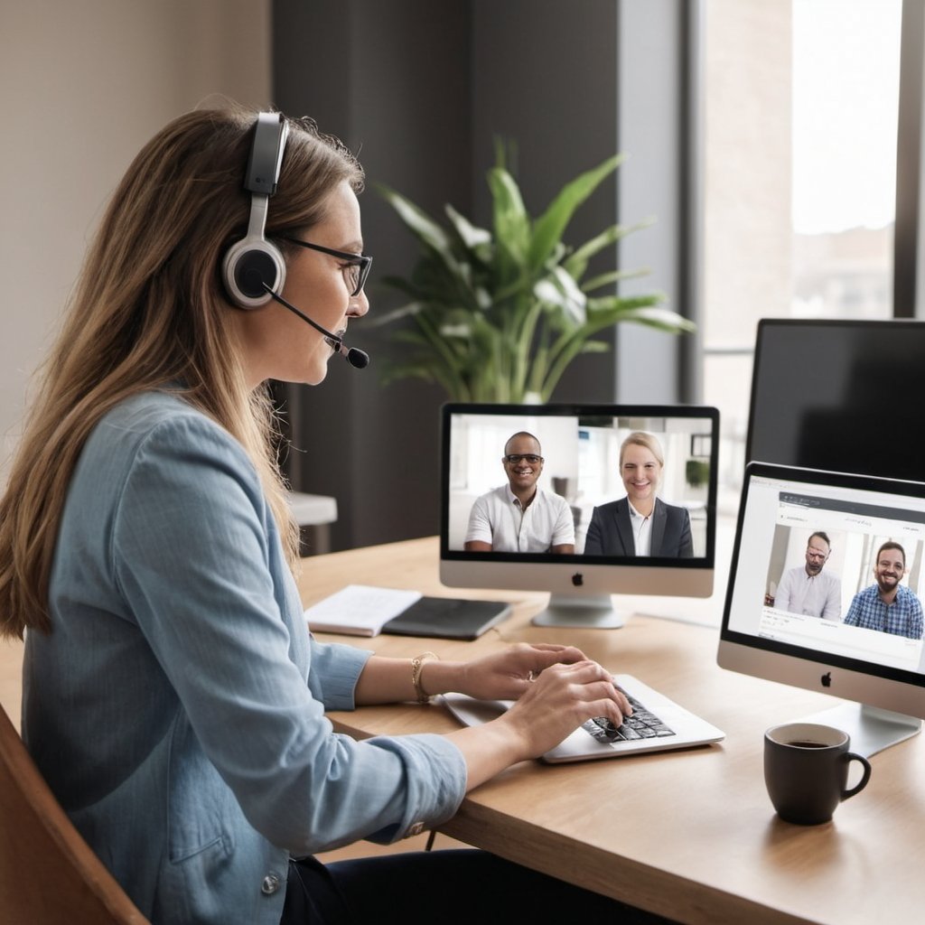 'From virtual meetings to remote work, the digital age continues to redefine how we connect and collaborate. Embracing technology isn't just about staying current, it's about thriving in an ever-evolving world. #DigitalTransformation #FutureOfWork'