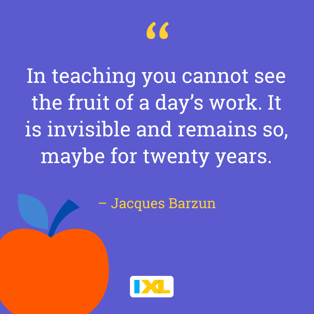 #Teachers, your impact might not be noticeable right now, but it will be felt for years to come! 💛