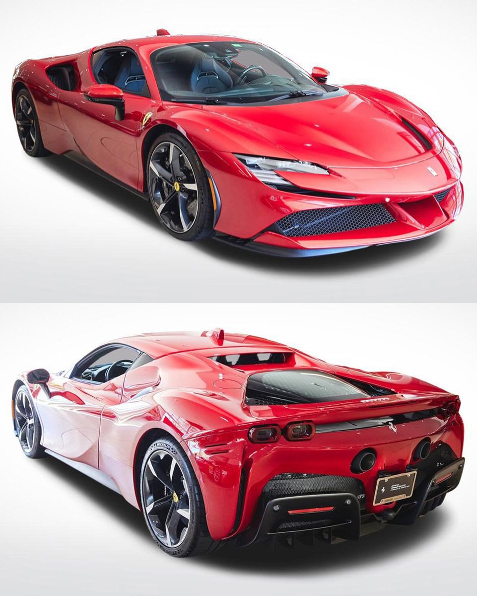 2022 Ferrari SF90 Stradale shown in Rosso Fuoco 😍 Price: $624,985