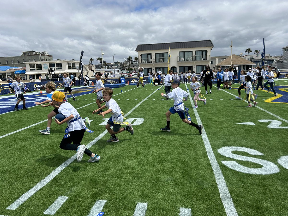 So grateful for the #Rams #play60 for the games in the most beautiful place