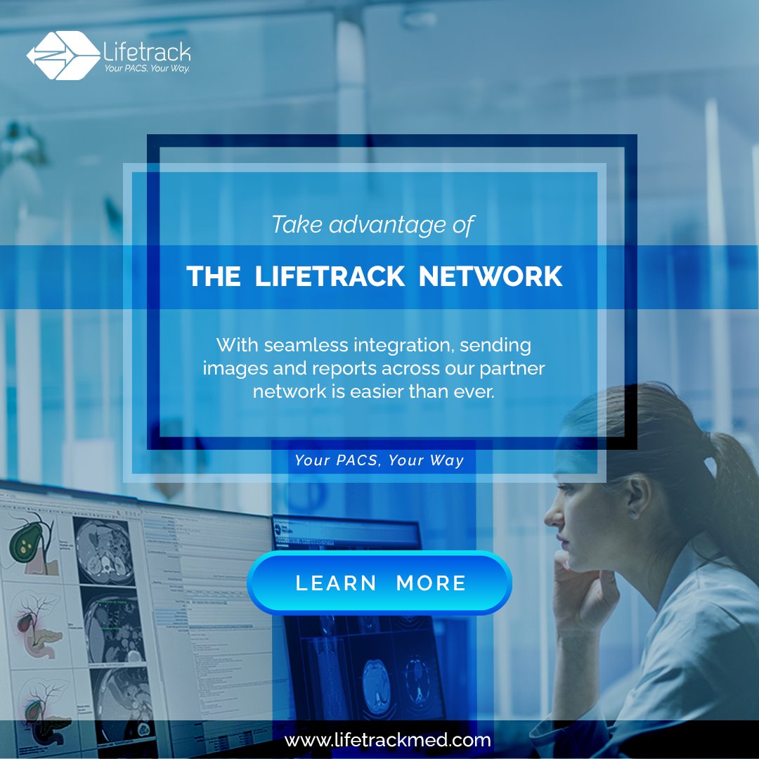 The Lifetrack Network empowers healthcare professionals to effortlessly share images and reports, facilitating teleradiology consultations for specialty cases, coordination of coverage and much more!

Learn more: hubs.li/Q02v5sHQ0