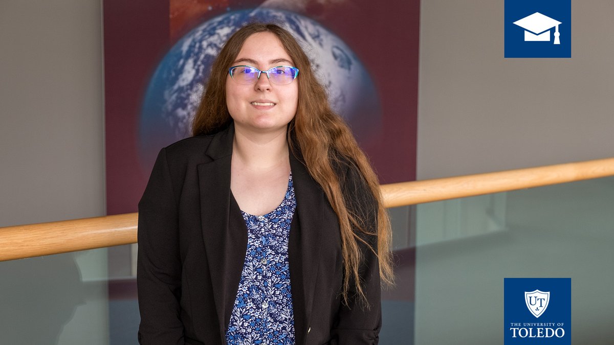Morgan Spooneybarger enrolled with an interest in astrophysics but wasn’t sure how she would apply it after graduation. Morgan found her fit, earned an internship with @NASAglenn and has found a master's program in @UToledoMed. 🎓 myut.link/eu8 | #UToledo24