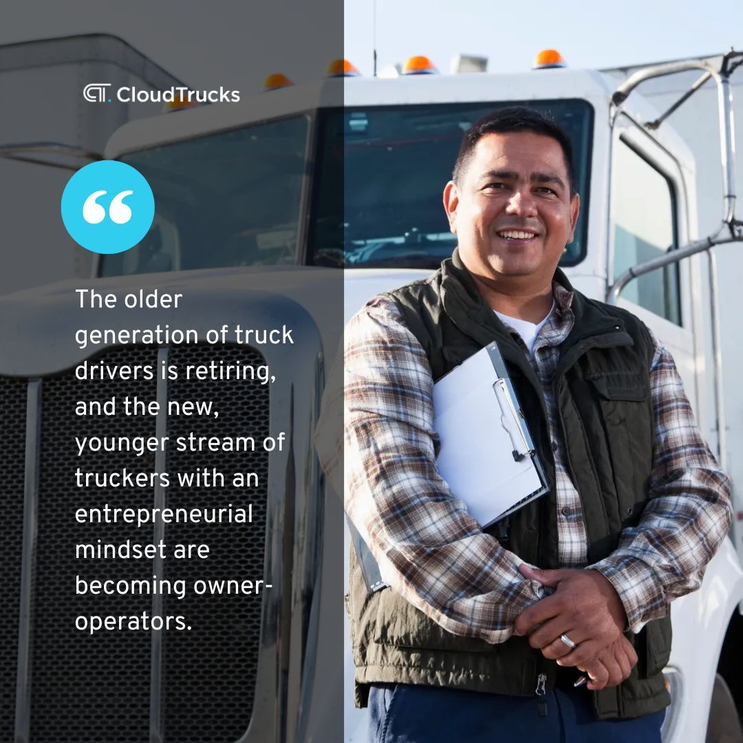 CloudTrucks's tweet image. Some sources say the US has nearly 710K owner-operators. 

At CloudTrucks, we're dedicated to empowering them for success on their terms, with minimum guaranteed revenue too. Dive deeper into the owner-operator shift here buff.ly/4b1nSMd

#CloudTrucks #trucks #trucking