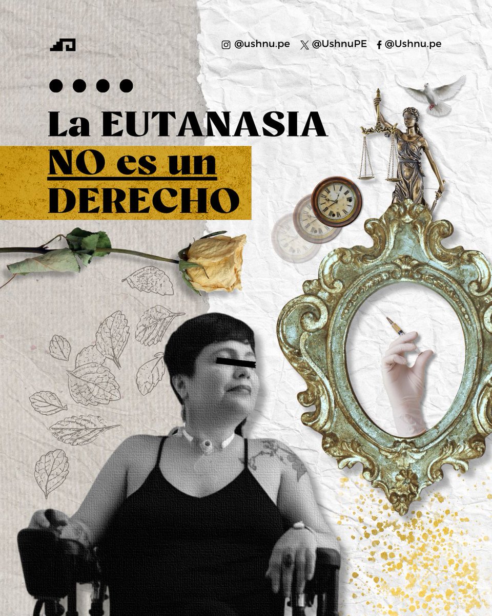 UshnuPE's tweet photo. 🔹 #AnaEstrada manifestó “desear morir”; sin embargo, pese a su circunstancia y la posterior ejecución de su deseo por medio de vías “#legales”, no se trató de una decisión plausible por parte de ella ni del #PoderJudicial. https://t.co/4zefZsxfYu