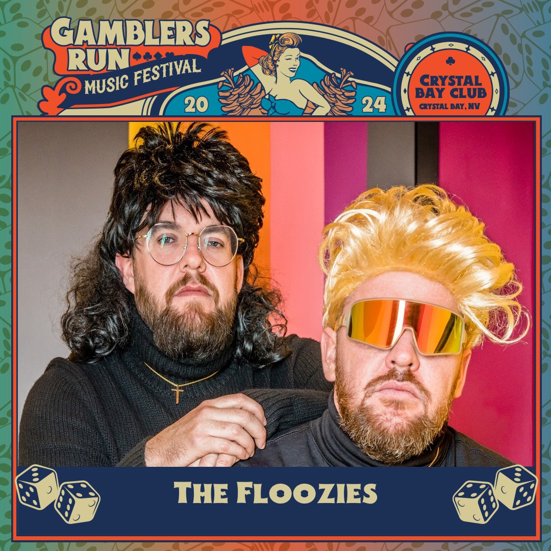 @Flooziesduo, an American funk duo, have carved a unique niche within the electronic music scene, blending live instrumentation with electronic elements to create a vibrant, funk-fueled sound that's entirely their own🎵
#CrystalBayClubCasino #GamblersRunMusicFestival