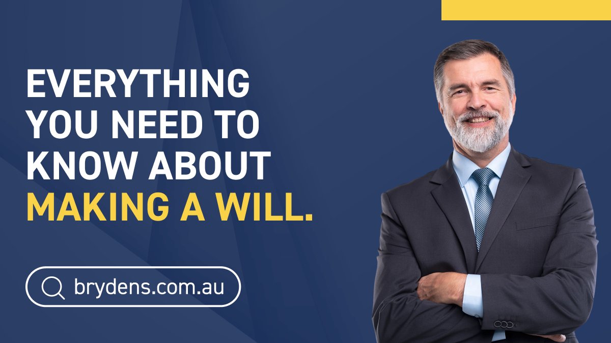 ⚖️ Wills & Estates ⚖️ Brydens Lawyers are the experts in relation to all Will and Estate matters. Learn everything you need to know - bit.ly/446sg9T