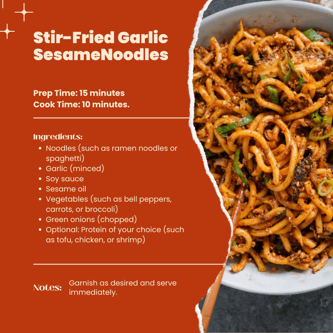 Look no further than these mouthwatering stir-fried garlic noodles! This dish is guaranteed to take your taste buds on a delicious adventure.  You won't be disappointed! 😍🍜

#zerowastecooking #leftoverrecipes #cookingtips #recipeideas #sustainability #budgefriendlymeals