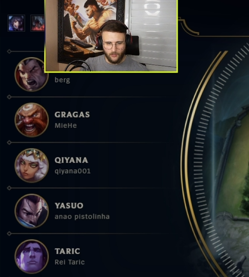 Olha o Berg, Darius lendário buscando a vaga no CBOLÃO League! (ignorem o nick do Yasuo pf)