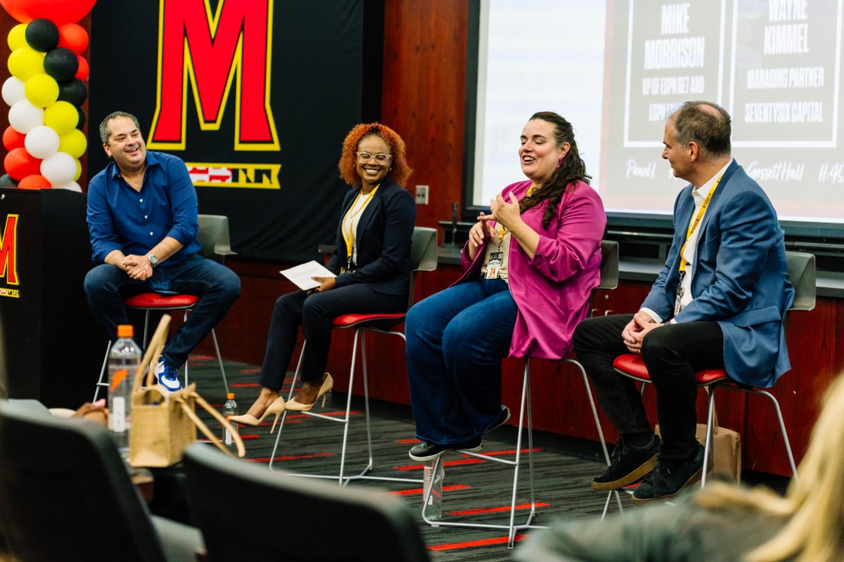 @marylandsbc @DeAnaTyler_ @ESPNBet @Commanders @waynekimmel 🎙️ Managing Partner @waynekimmel moderated a panel on the Evolution of Fan Engagement alongside @DeAnaTyler_ from the @Commanders, Amanda Shank from Unrivaled Sports, and Mike Morrison from @espn.