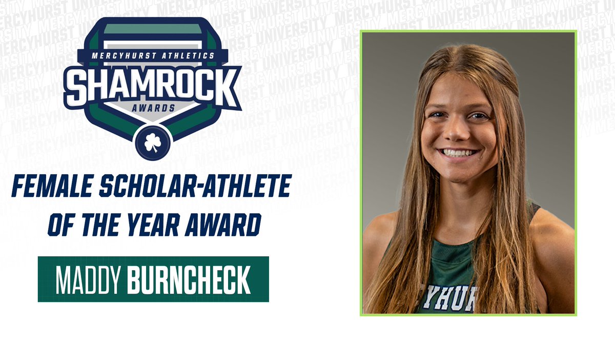 The Female Scholar-Athlete of the Year Award winner is Maddy Burncheck!! ☘️