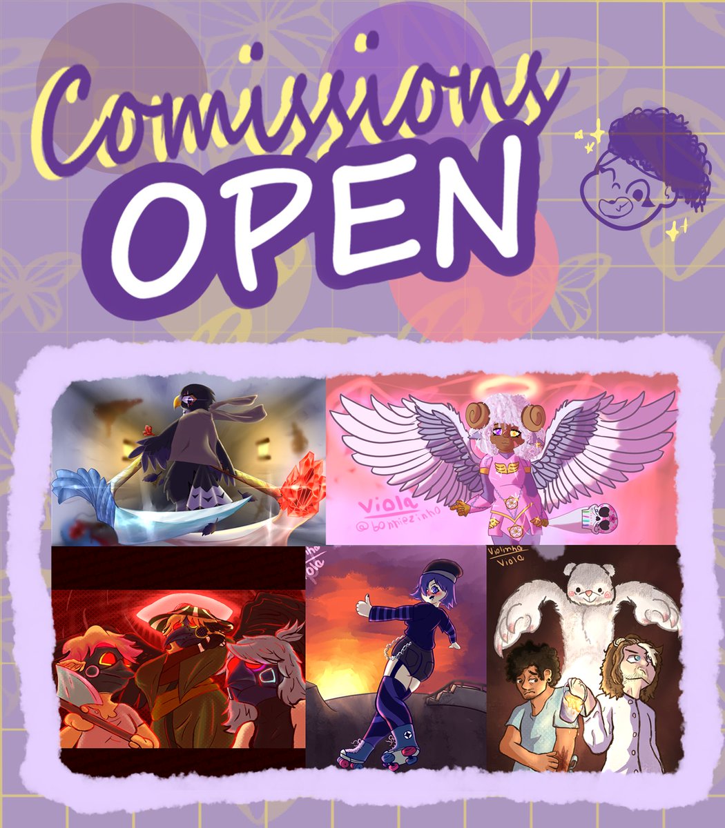 ViolinhaViola's tweet photo. ❗️❕COMISSIONS ABERTAS❕❗️
To abrindo comissions de emergencia pq fiquei desempregada yey! :D
Ficarei feliz atender as demandas se quiserem comprar comigo .u.
Mais detalhes ou dúvidas pode chamar na DM https://t.co/ek8KdX4VQp
