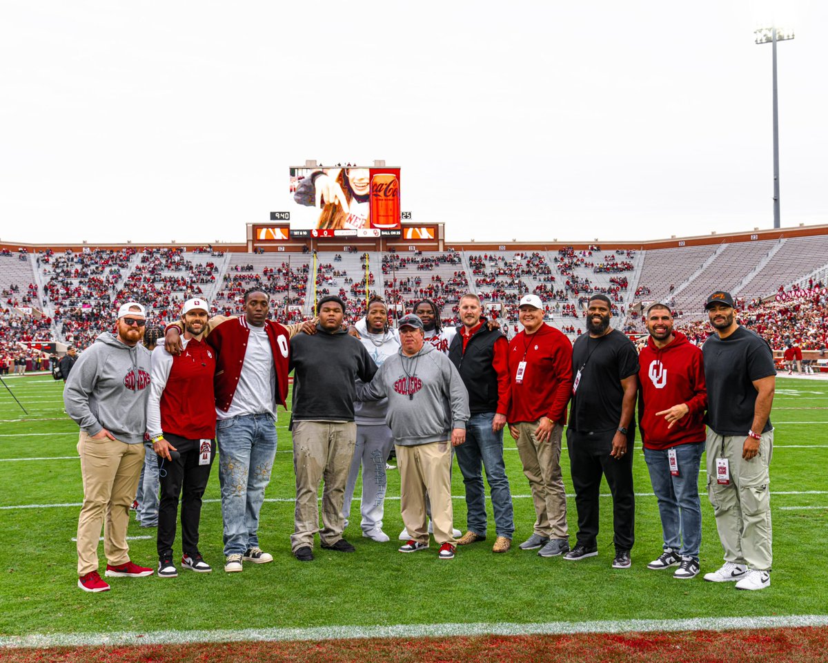 OU_CoachB's tweet image. I am blessed to coach the OL at Oklahoma!  This is a special place with special people. The best part is the players, both former and current. I appreciate all you guys did and continue to do!  The future is bright. Boomer Sooner