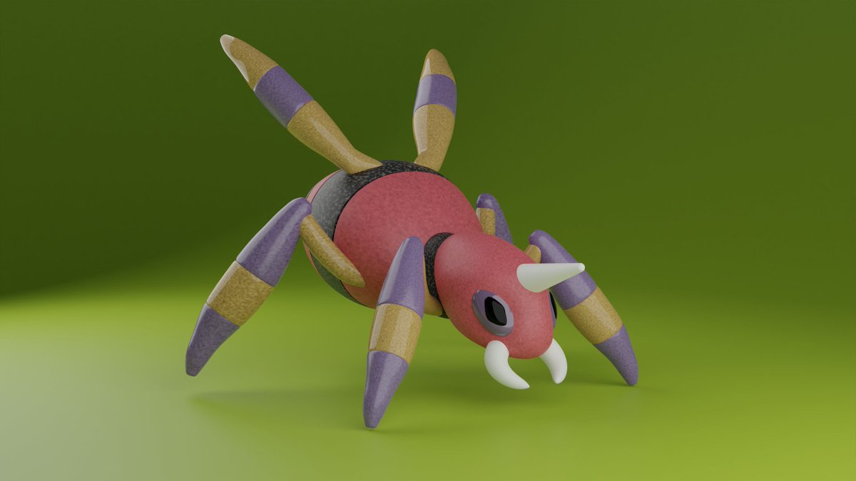Juacolin888's tweet image. 🕷️ Ariados 2 poses
➡️ Modelo 3d: cults3d.com/:1949392
💡 Hecho por El_Calabozo_3D

@cults3d #3dPrinting #ariados #Pokemon #spider