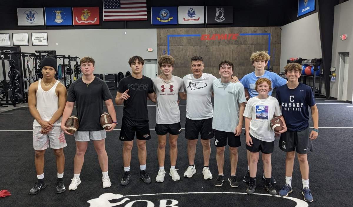 QB Impact (@qbimpact) on Twitter photo QB Training on <a href="/NFL/">NFL</a> Draft Night
Great night of work at <a href="/ISP_OKC/">Impact Strength & Performance</a>
Appreciate the hands from <a href="/Gage_Hunter6/">Gage Hunter</a> and <a href="/CadenBoulware/">Caden Boulware</a> QB Training on <a href="/NFL/">NFL</a> Draft Night
Great night of work at <a href="/ISP_OKC/">Impact Strength & Performance</a>
Appreciate the hands from <a href="/Gage_Hunter6/">Gage Hunter</a> and <a href="/CadenBoulware/">Caden Boulware</a>