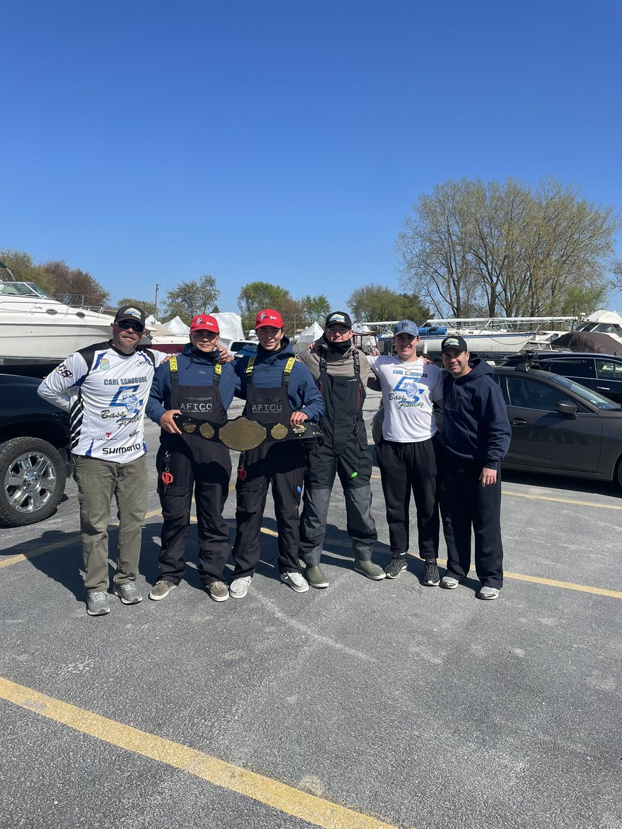 It is my pleasure to announce your 2024 Conference Bass Champions.  Unbelievable day on the water gentlemen.  Now let’s take down sectionals next week. 🇺🇸