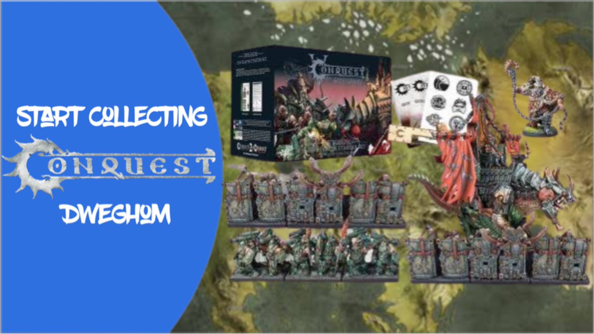 In todays video we take a look at getting started with the Dweghom in Conquest: The Last Argument of Kings by @PBWargames using the 5th anniversary boxed set. Start Collecting Conquest: The Last Argument of Kings with The Dweghom youtu.be/Y8kFKShmL_o?si… via @YouTube