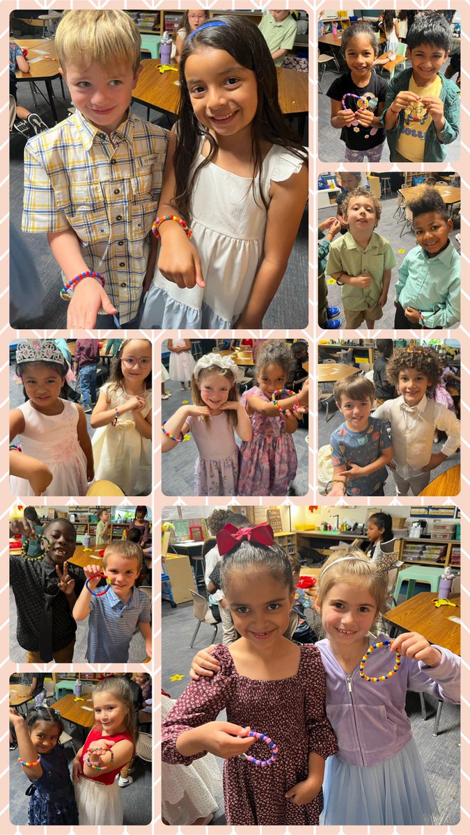 For Fancy Day we made fancy friendship bracelets and gave them to each other. #bengalpride