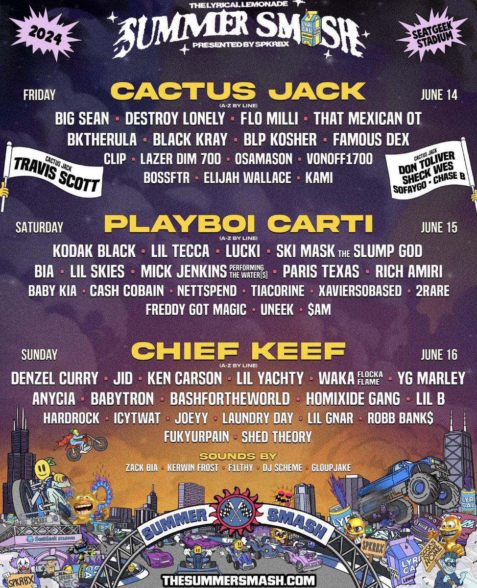 SUMMER SMASH (Info, Speculation) tweet media