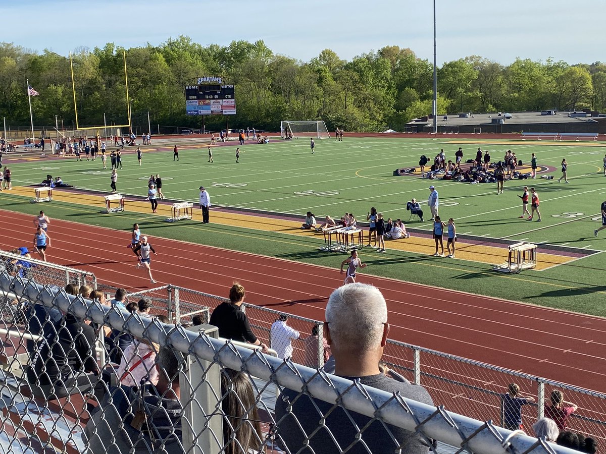 Loved watching our kids compete at the track meet at Turpin tonight! So proud of all of their performances!! #OneNest #EveryMomentMatters