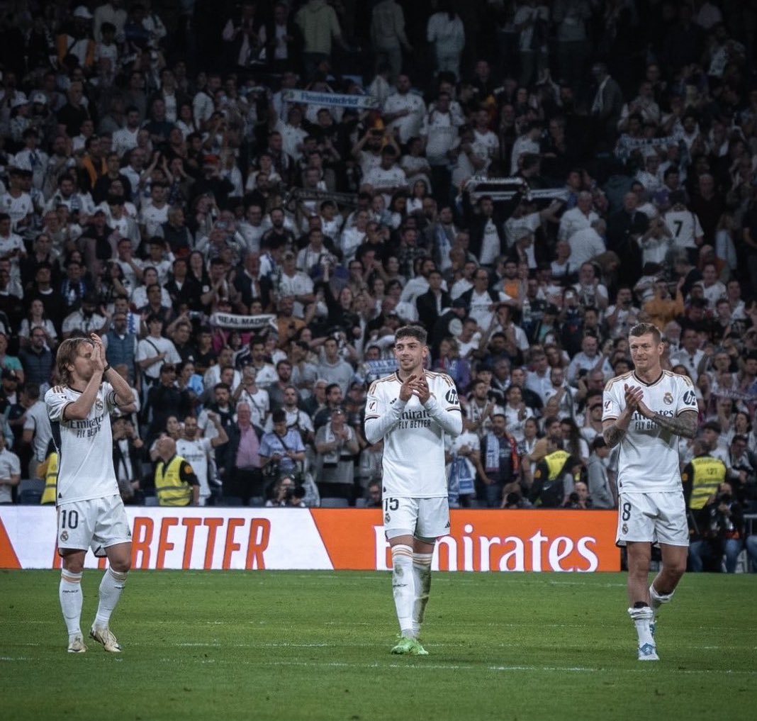 Hay que darle las gracias a Modric, Kroos y también a Casemiro, por haber enseñado a uno de los mejores mediocentros del mundo, Federico Valverde.