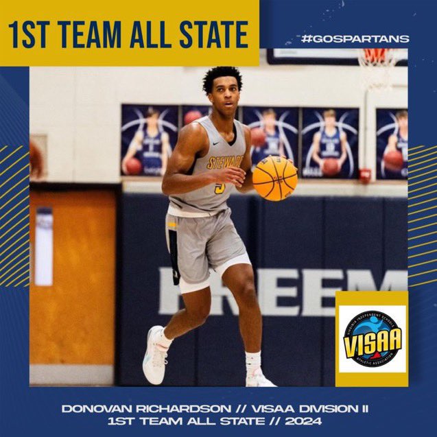 Shad_Gadson's tweet photo. Let’s officially welcome Donnie Richardson to the Virginia Elite UA NEXT family @UANextBHoops #vaelite 

Official Offers List 

Richmond
Mississippi State
Charleston
Radford
Austin Peay
Holy Cross https://t.co/VmhF1nLGzr