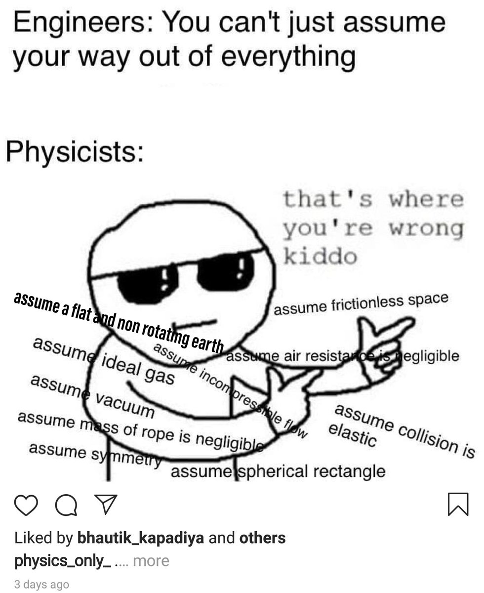 macusek's tweet photo. @WitsitGetsIt @hesido @carlos_castillo You can shield electrostatic charges to a point that we ASSUME they are not there. QED they can't continue to cause objects to fall at 9.8 m/sec^2. Aside from fact that electrostatic charges both attract and repel. And I've never seen anything fall up #basicallyrun https://t.co/AXt2rHFLAP