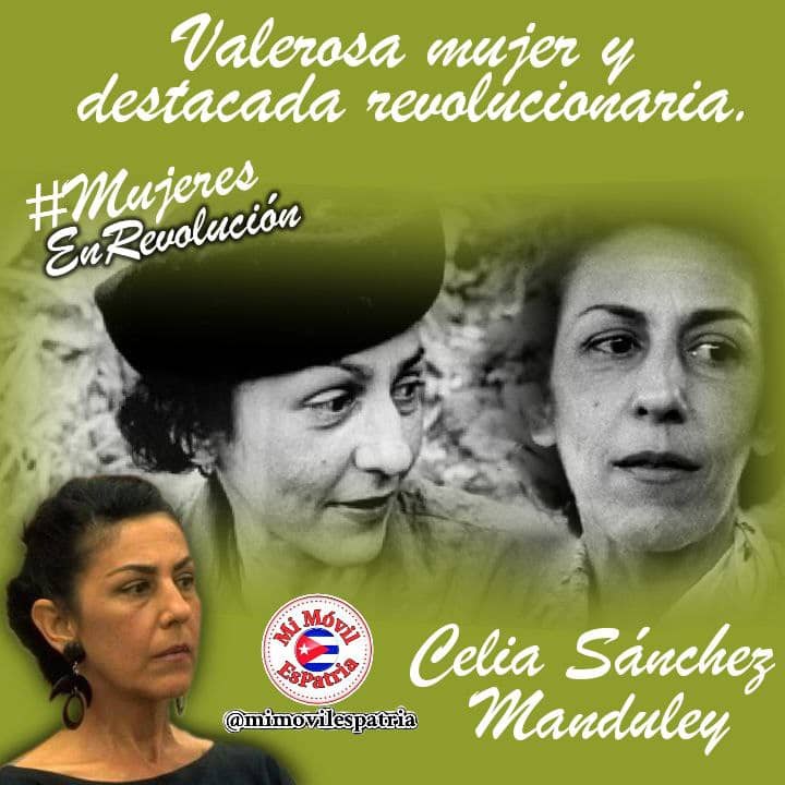 #MujeresEnRevolución 
#CubaCooperaven 
@Portuario17