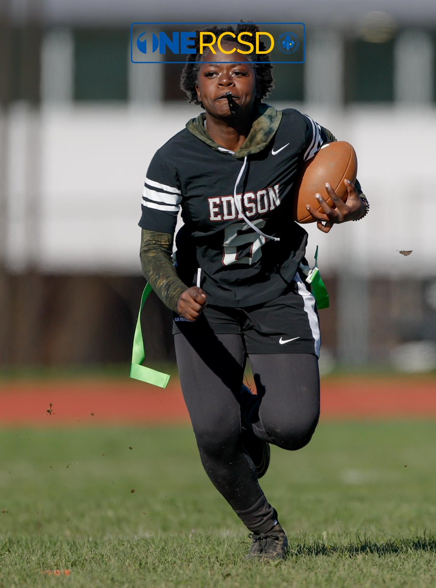 Edison Tech Girls Flag Football Rob Daniels @RCSDNYS @RCSD_Athletics @EDTechAthletics @EdisonTechRCSD