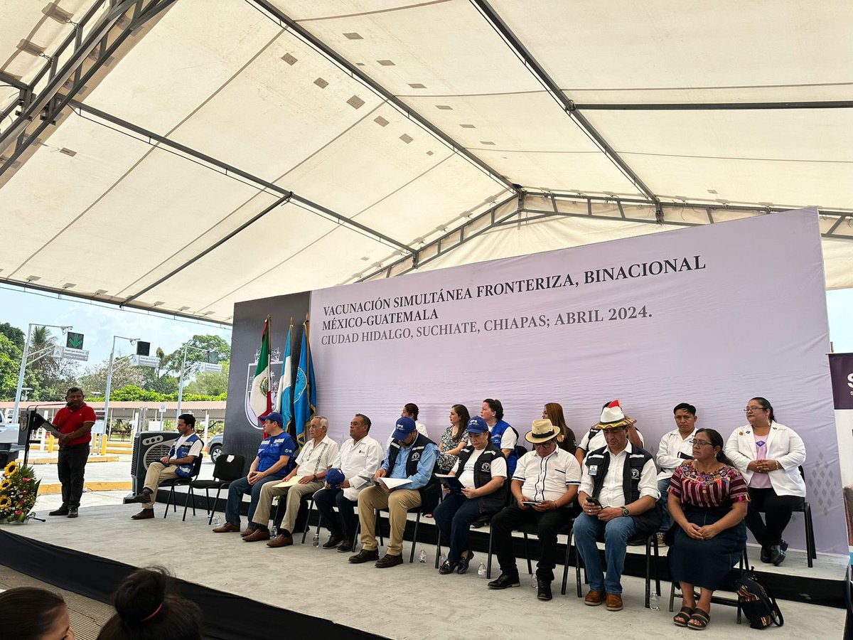 #ComunicadoSalud Jornada de vacunación fronteriza México-Guatemala y México-Belice ➡️ bit.ly/3JB3Ews