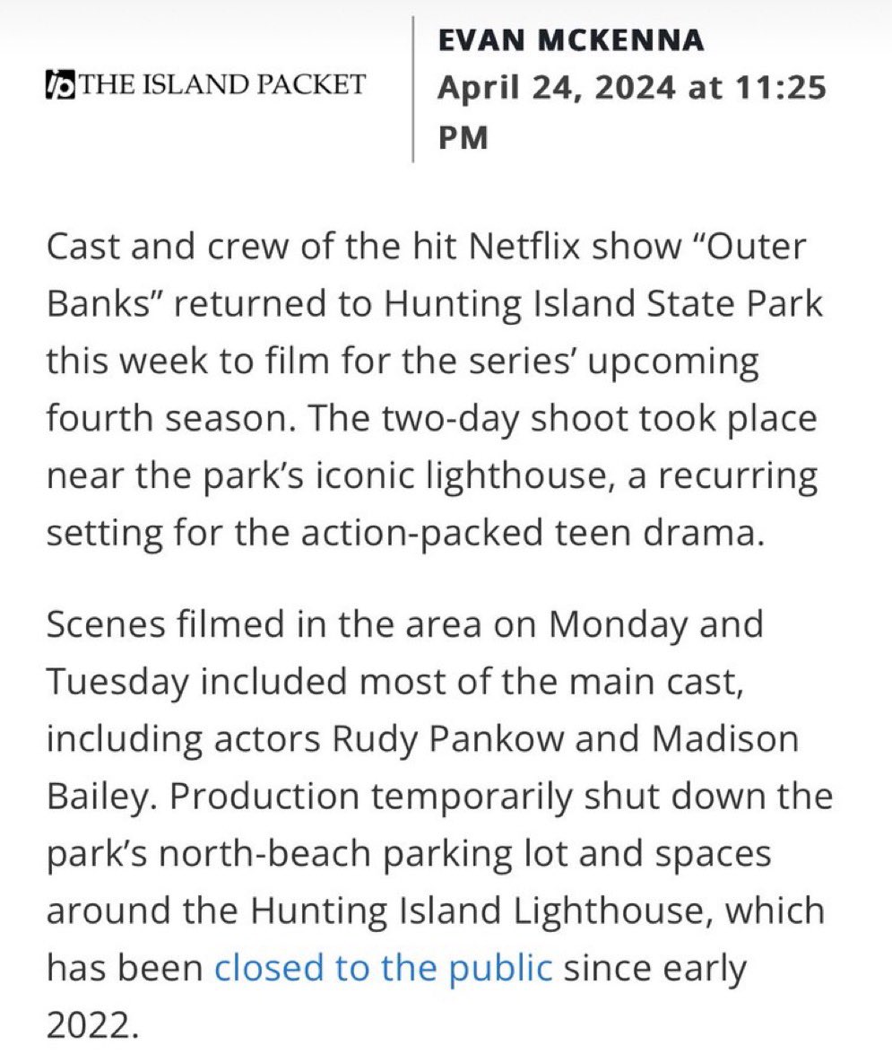 🚨NEW NEWS ABOUT OBX SZN4🚨| #outerbanks