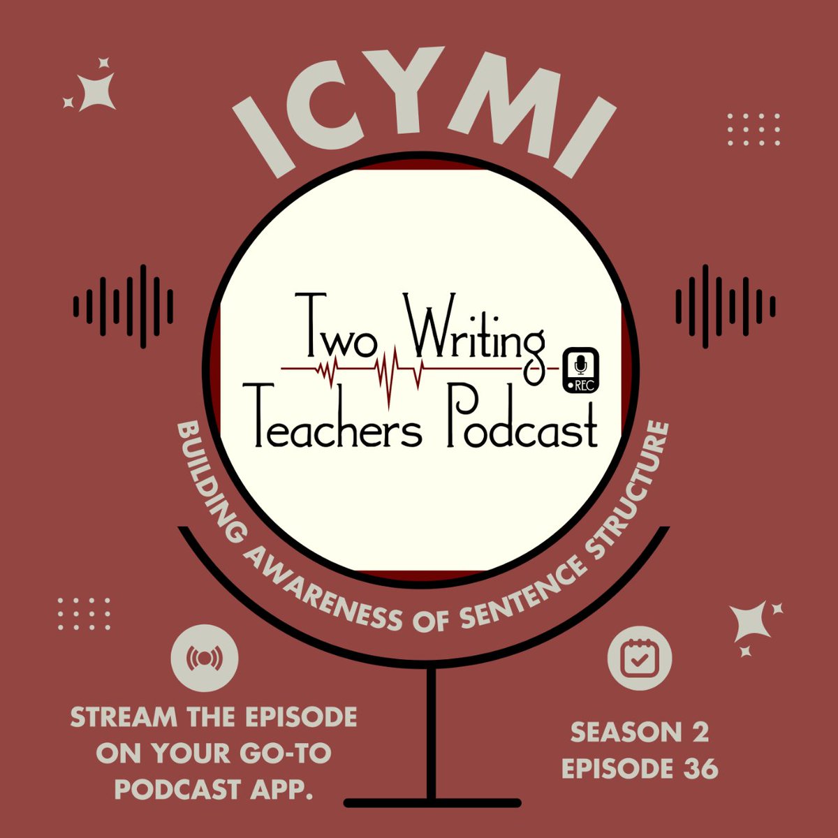 🎙️Simplify sentence structure with Melanie's playful and purposeful ideas! Discover how she helps students grasp the definition of a sentence, create sentences using phrases and pictures, and combine sentences.
🎧Listen now: buzzsprout.com/2027003/148726…. 
#TWTPod
