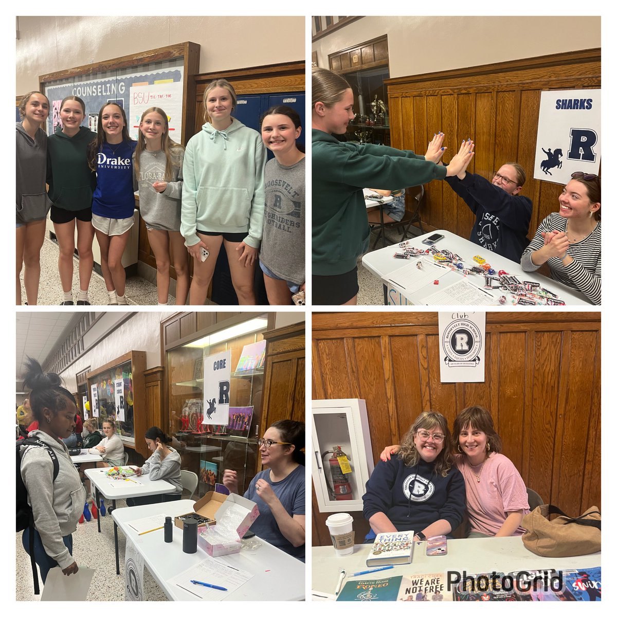 #RiderRoundup tonight where we welcomed students who will be 9th graders next year so they can learn what Roosevelt is all about! Lots of excitement in the air 😃