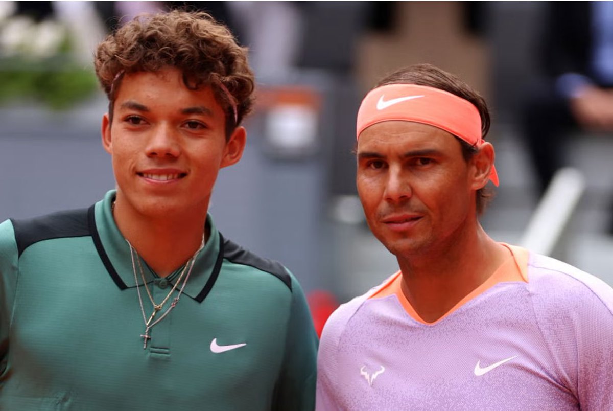 Respect to Darwin Blanch who faced off with one of the greatest tennis players of all time, and a house full of fans who were not cheering for him…all at the ripe old age of 16…The final score doesn’t matter; he was a champion for accepting the challenge… #Nadal #MadridOpen