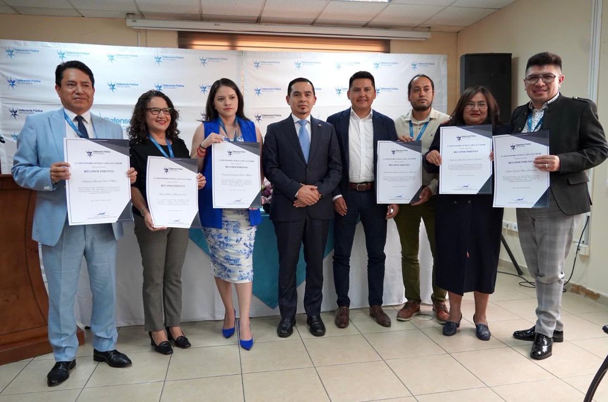 Defensoría Pública del Ecuador tweet media