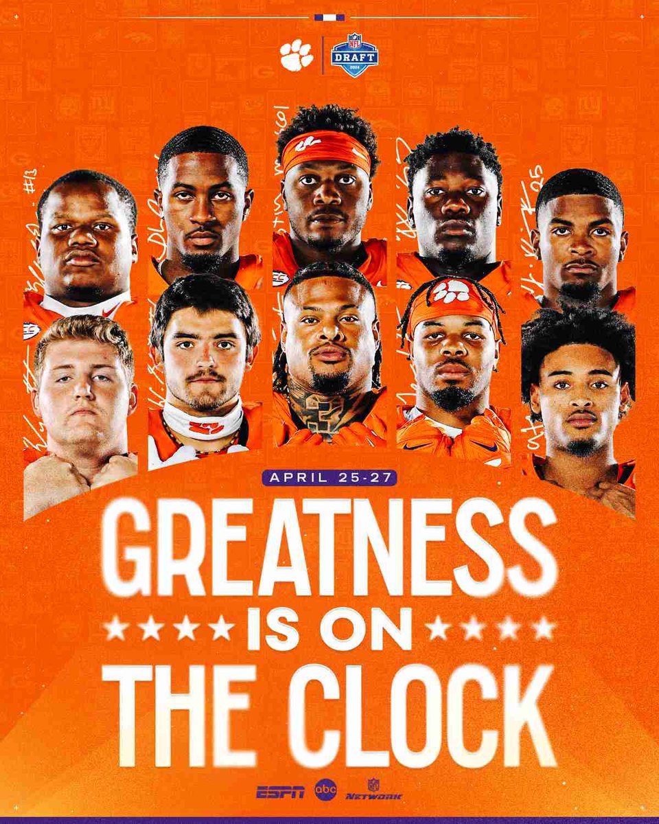 I’m proud of these young men! This is an opportunity of a lifetime! 🐅🐅