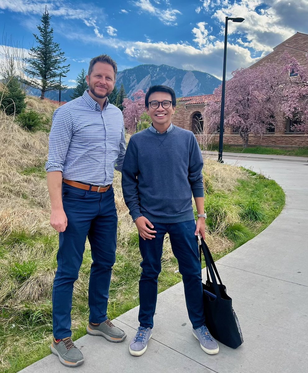 So many highlights in Boulder this week—the city, the campus, the people. Dr Matt Koschmann made this visit remarkable. A comm prof here and at one point our Fulbright scholar at Ateneo DevStud, Matt is a kindred spirit, unbelievably generous in every way. 😇 📍@CUBoulder