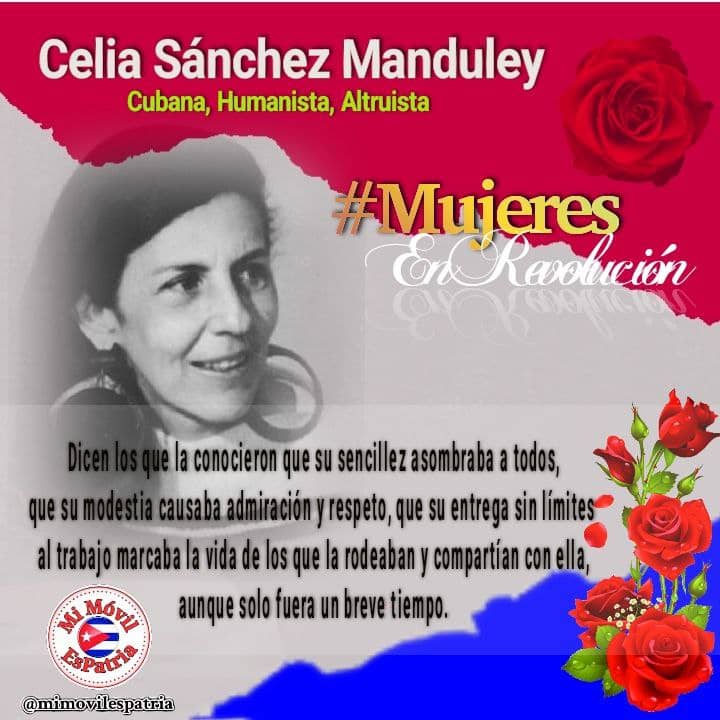 #MujeresEnRevolución 
#CubaCooperaven 
@Portuario17