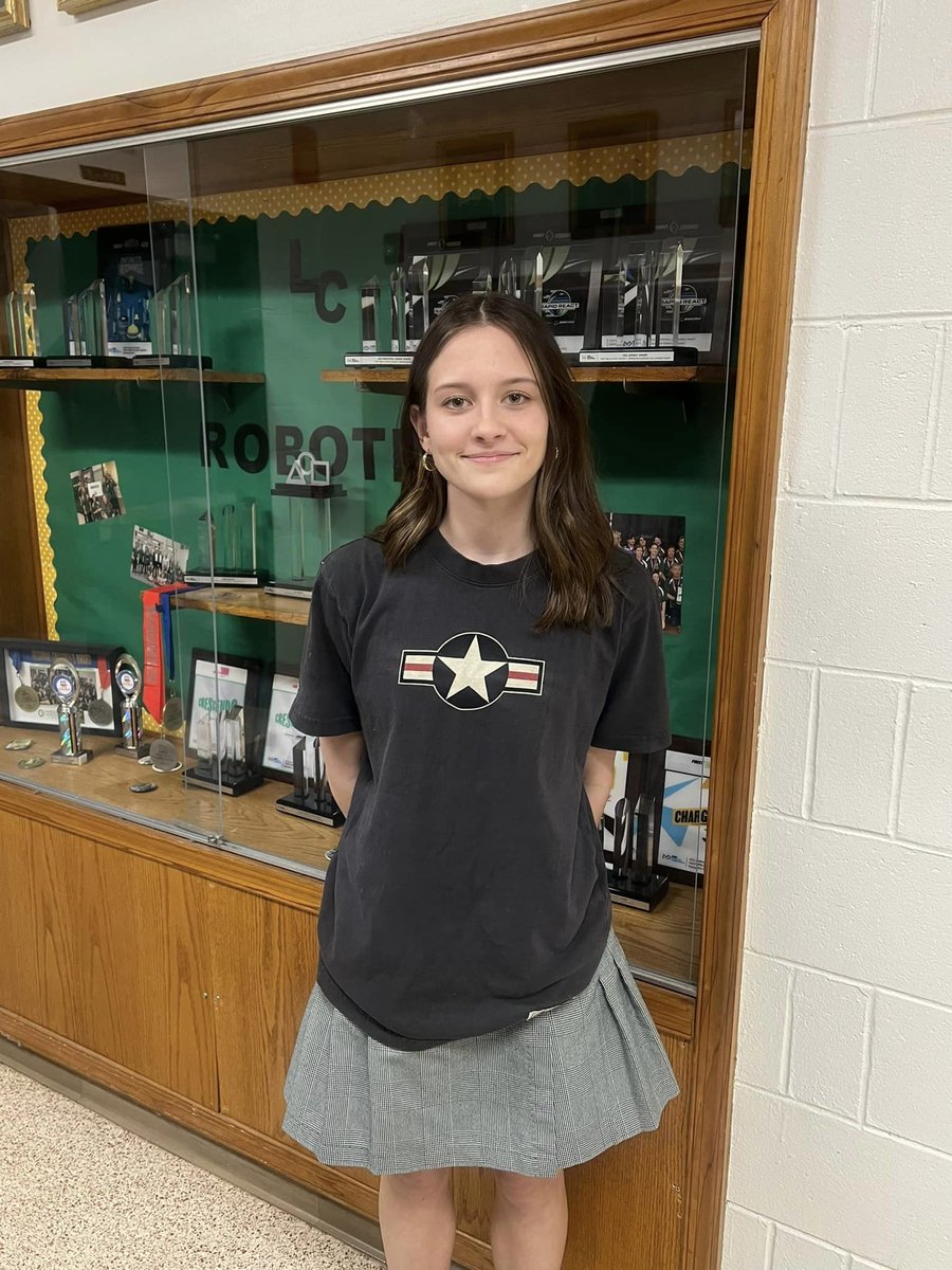 Cyber Crusader Ella Huber from Team 272 has received the U.S. Air Force Aim High Flight Academy summer scholarship. 
FIRST Robotics is a listed as a partner of Aim High Flight Academy.