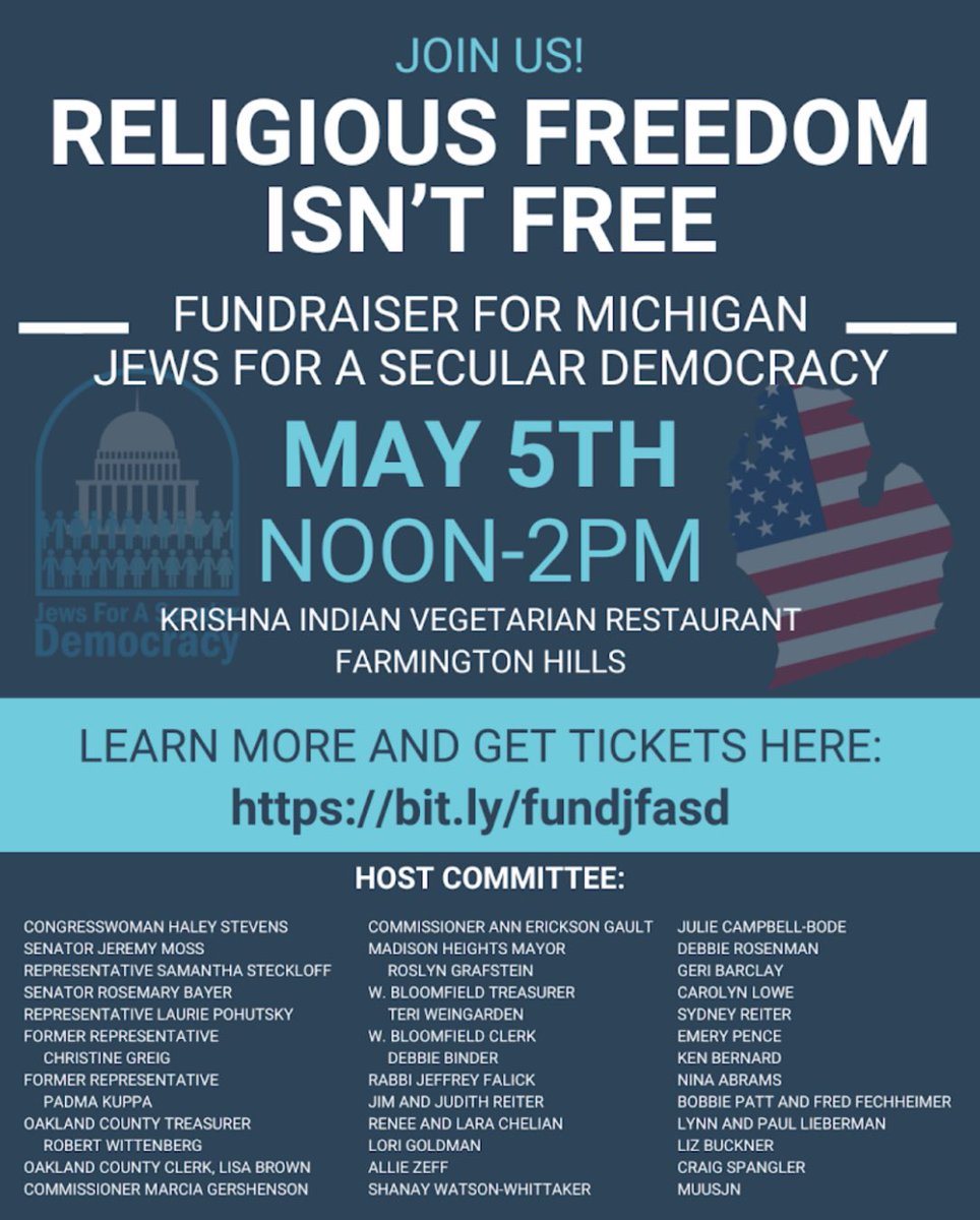 Jews for a Secular Democracy (Now On BlueSky) tweet media