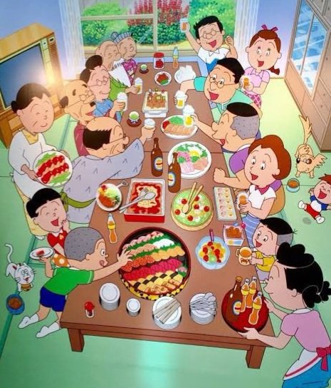 ✩サザエ様✩ サザエさん」たちの超大豪華パーティー。