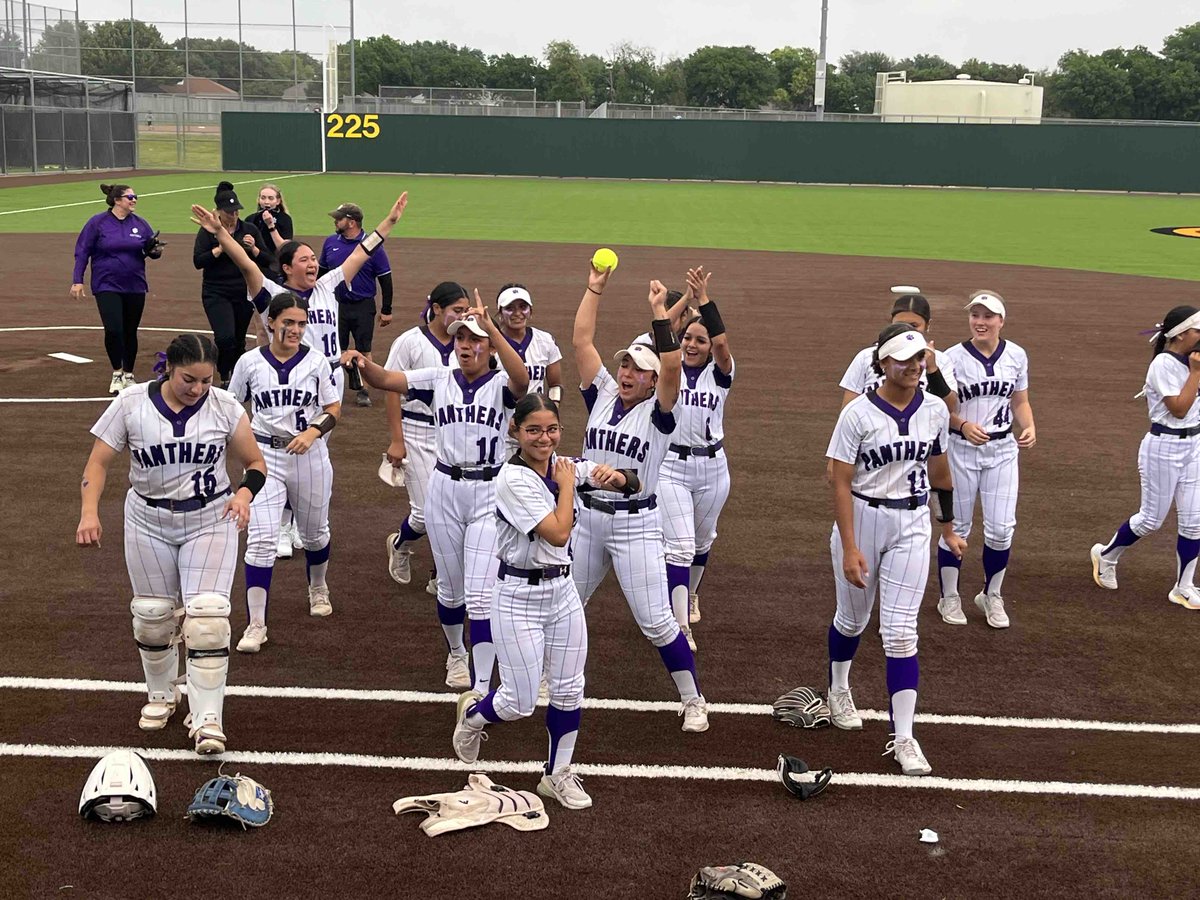 Congratulations PHS Softball! Senior Samantha Garcia hit a home run in the bottom of the 6th inning to clutch the win. Join us tomorrow night at Saginaw High School - 7 PM to cheer on our Lady Panthers!