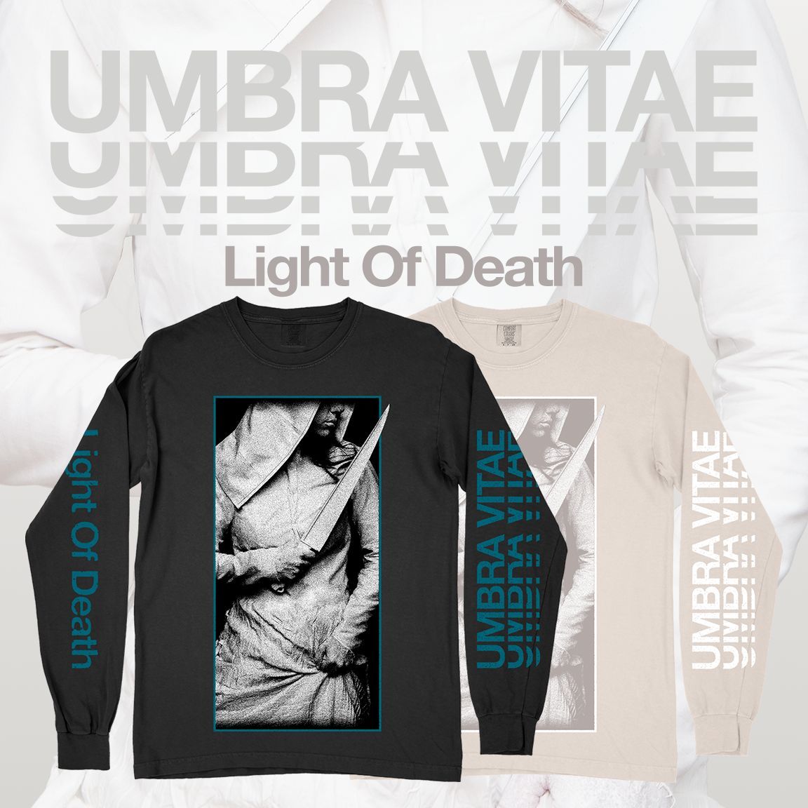 Umbra Vitae 'Light Of Death' out June 7th 🔪 Music & Merch: umbravitae.com Artwork/Photography by Juha Arvid Helminen Model: Regina Art Direction & Design by J. Bannon #UmbraVitae #LightOfDeath #DeathwishInc #DeathwishEurope