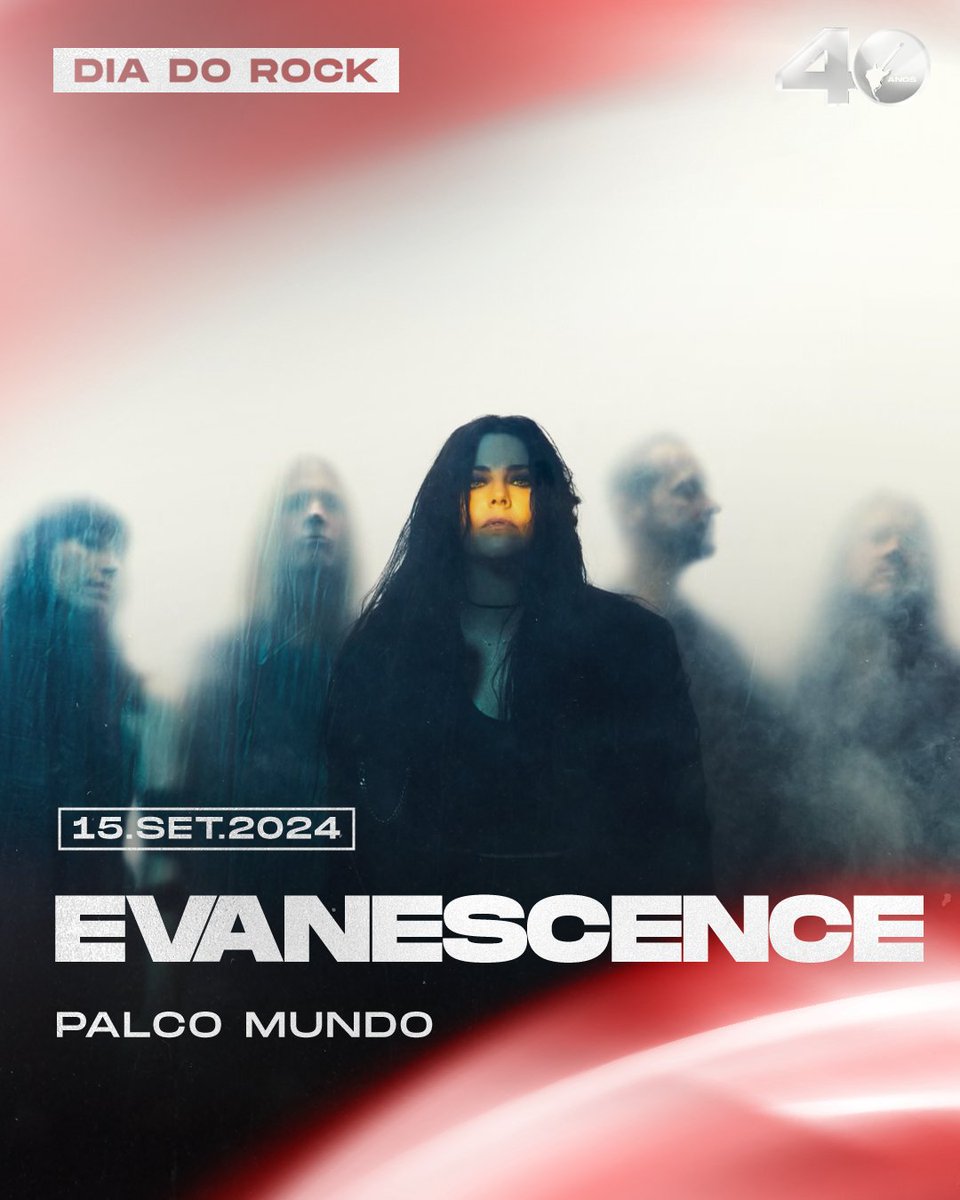 evanescence's tweet image. Brazil! 🇧🇷 We’re headed back for @rockinrio on September 15th! Tickets are on sale May 23rd at 7:00pm local, see you there!